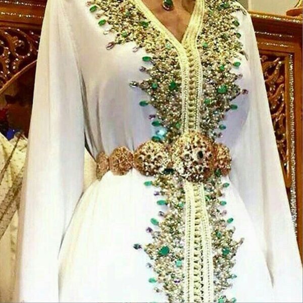 Caftan avec perles