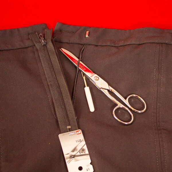 Changement fermeture eclair petit modele