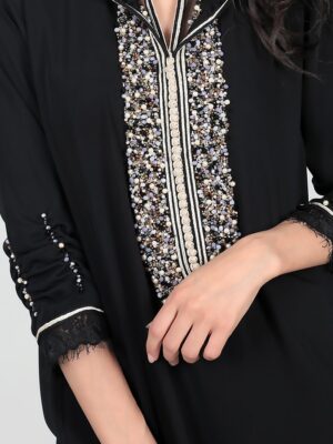 Djellaba avec perles