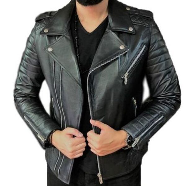 Jacket cuir