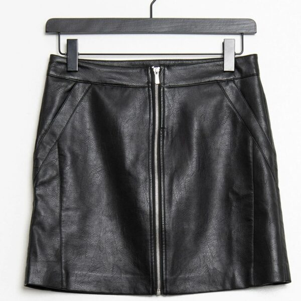 Jupe cuir