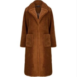 Manteau 1/2 en daim