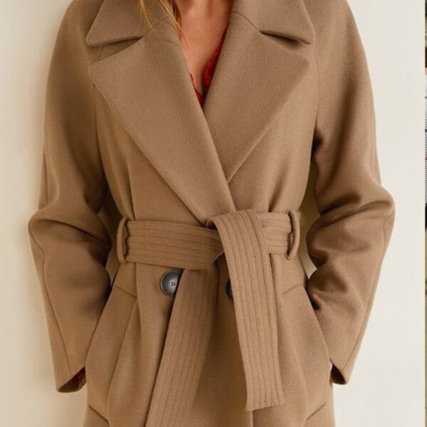Raccourcissement simple manteau